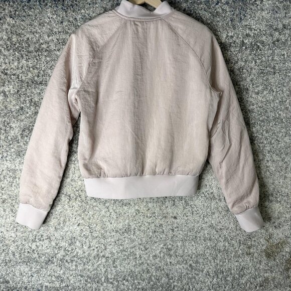 Lululemon Bomber Jacket Womens 8 Pink Lightweight Zip Up Athleisure Running - Picture 6 of 6